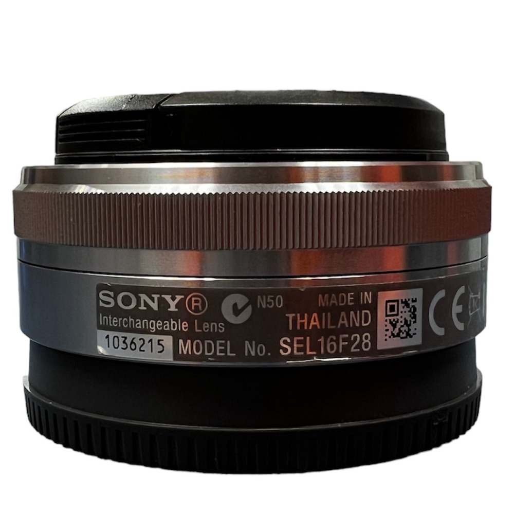 Pre-owned Sony E 16mm F2.8 Wide Angle Pancake Lens | SEL16F28